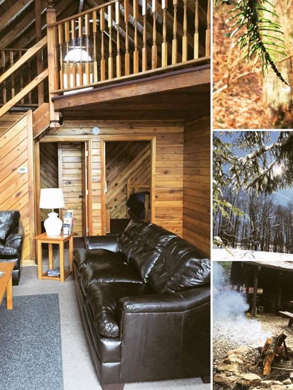 New River Gorge Cabins collage